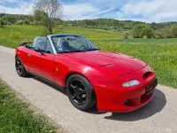 Usata Mazda MX5 1993 Rosso Cabrio