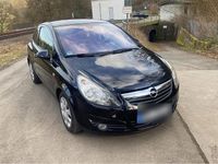 Gebraucht Opel Corsa 90 PS (66 kW) 2008 Schwarz Kleinwagen