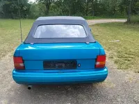 Gebraucht Ford Escort Cabriolet 75 PS (55 kW) 1990 Blau Cabrio