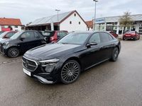 Gebraucht Mercedes E220 AMG line 197 PS (144 kW) 2025 Obsidianschwarz metallic Limousine