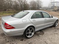 Usata Mercedes S320 224 CV (164 kW) 2001 Grigio Berlina