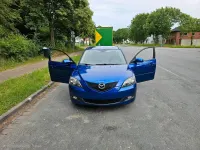 Gebraucht Mazda 3 Active 105 PS (77 kW) 2007 Blau Kleinwagen