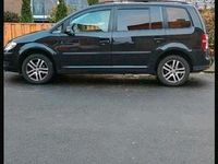 Gebraucht VW Touran 105 PS (77 kW) 2008 Schwarz Van / Kleinbus