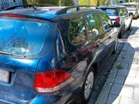 Gebraucht VW Golf VI 105 PS (77 kW) 2011 Blau Kleinwagen