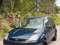 Gebraucht Ford Fiesta 60 PS (44 kW) 2008 Blau Kleinwagen