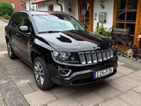 Gebraucht Jeep Compass Limited 163 PS (119 kW) 2014 Schwarz SUV