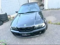 Gebraucht BMW 323 Cabriolet 170 PS (125 kW) 2000 Schwarz Cabrio