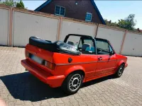 Gebraucht VW Golf Cabriolet 75 PS (55 kW) 1986 Rot Cabrio