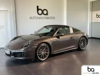 Gebraucht Porsche 911 Targa 4S 420 PS (308 kW) 2017 Achatgrau (metallic) Cabrio
