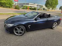 Gebraucht BMW 420 Cabriolet Sport Line 190 PS (139 kW) 2015 Blau Cabrio