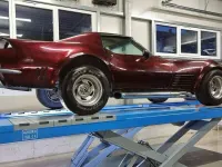 Gebraucht Chevrolet Corvette C3 213 PS (156 kW) 1971 Rot Coupé