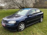 Gebraucht Opel Astra 65 PS (47 kW) 2001 Blau Kleinwagen