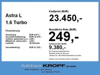 Gebraucht Opel Astra GS Line 181 PS (133 kW) 2022 Diamant schwarz/karbon schwarz Limousine