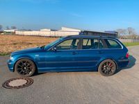 gebraucht BMW 330 E46 xd 330d Touring, Automatik, Topas-Blau (364), M57D30