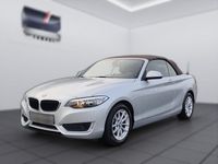 Gebraucht BMW 218 136 PS (100 kW) 2017 Silber metallic Cabrio