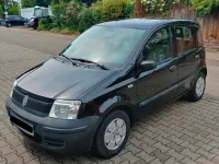Gebraucht Fiat Panda Active 54 PS (39 kW) 2009 Schwarz Kleinwagen