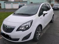 Gebraucht Opel Meriva 2012 Weiß Van / Kleinbus