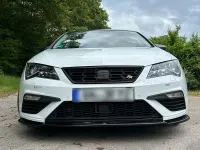 Używany Seat Leon FR 179 KM (131 kW) 2018 Biały Sedan/Limuzyna
