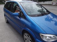 Gebraucht Opel Zafira OPC 192 PS (141 kW) 2002 Blau Van / Kleinbus