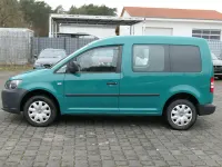 Gebraucht VW Caddy Startline 75 PS (55 kW) 2013 Grün Van / Kleinbus