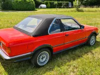 Gebraucht BMW 325 Cabriolet M Sport 170 PS (125 kW) 1987 Rot Cabrio