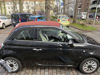 Gebraucht Fiat 500 Lounge 69 PS (50 kW) 2014 Schwarz Cabrio