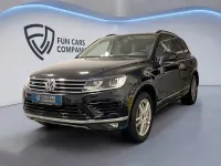 Gebraucht VW Touareg R-line 262 PS (192 kW) 2014 Schwarz SUV