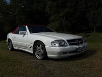 Gebraucht Mercedes SL500 320 PS (235 kW) 1997 Weiß Cabrio
