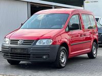 Gebraucht VW Caddy Team 80 PS (58 kW) 2008 Rot Van / Kleinbus