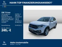 Usata VW T-Cross Style 110 CV (80 kW) 2022 Bianco SUV