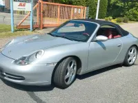 Gebraucht Porsche 996 300 PS (220 kW) 1999 Silber Cabrio