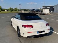 Gebraucht Mercedes C200 AMG 184 PS (135 kW) 2020 Weiß Cabrio
