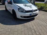 Gebraucht VW Golf VI Team 80 PS (58 kW) 2009 Weiß Kleinwagen