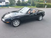 Gebraucht Mazda MX5 131 PS (96 kW) 1995 Schwarz Cabrio