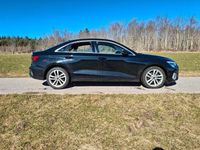 Gebraucht Audi A3 Advanced Plus 150 PS (110 kW) 2021 Schwarz Limousine