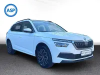 Gebraucht Skoda Kamiq Style 116 PS (85 kW) 2020 Weiß (moonweiss metallic) SUV