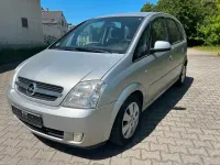Gebraucht Opel Meriva 125 PS (91 kW) 2003 Silber Van / Kleinbus