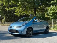 Gebraucht Nissan Micra 88 PS (64 kW) 2005 Blau Cabrio