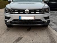 Gebraucht VW Tiguan Allspace Highline 150 PS (110 kW) 2017 Weiß SUV