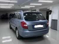 Gebraucht Skoda Fabia 90 PS (66 kW) 2009 Blau Kombi