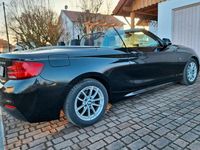 Gebraucht BMW 218 M Sport 150 PS (110 kW) 2017 Schwarz Cabrio