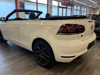 Gebraucht VW Golf Cabriolet Exclusive 122 PS (89 kW) 2013 Weiß Cabrio