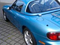Gebraucht Mazda MX5 110 PS (80 kW) 2001 Blau Cabrio