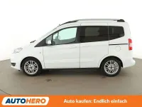 Gebraucht Ford Tourneo Courier Titanium 101 PS (74 kW) 2016 Weiß Van / Kleinbus