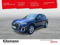 Gebraucht Audi Q5 S-Line 286 PS (210 kW) 2023 Navarrablau metallic SUV