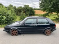 Gebraucht VW Golf II 69 PS (50 kW) 1989 Schwarz Kleinwagen