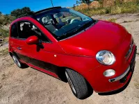 Gebraucht Fiat 500C 90 PS (66 kW) 2009 Rot Cabrio