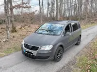 Brugt VW Touran 105 HK (77 kW) 2007 Sort MPV