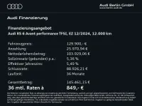 Gebraucht Audi RS6 Performance 630 PS (463 kW) 2024 Mythosschwarz metallic Kombi