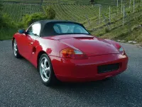 Gebraucht Porsche 986 Boxster 220 PS (161 kW) 2000 Rot Cabrio